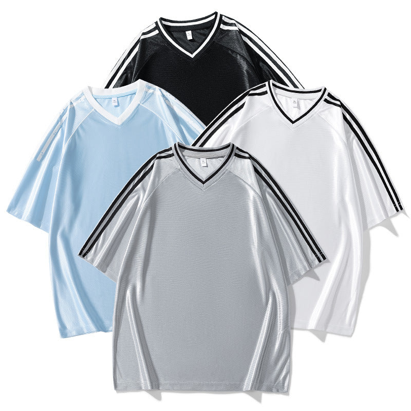 Running Fitness Apparel Sports Shirt Short Sleeves