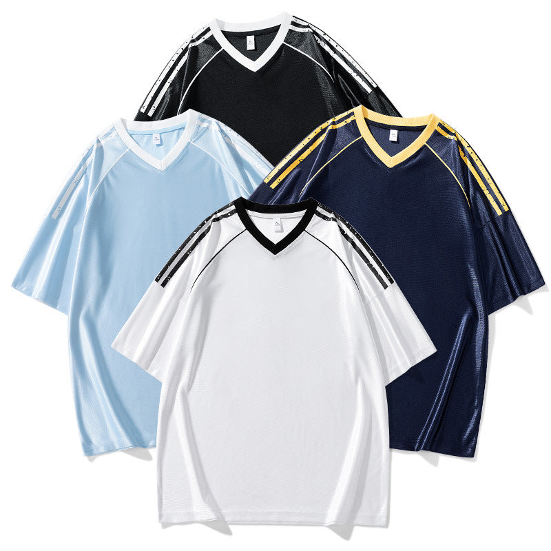 Running Fitness Apparel Sports Shirt Short Sleeves