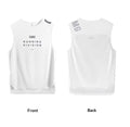 Breathable Tank Top Mens Loose Training Ice Silk Running T-Shirt Sports Fitness Wear Sleeveless Lightweight Style