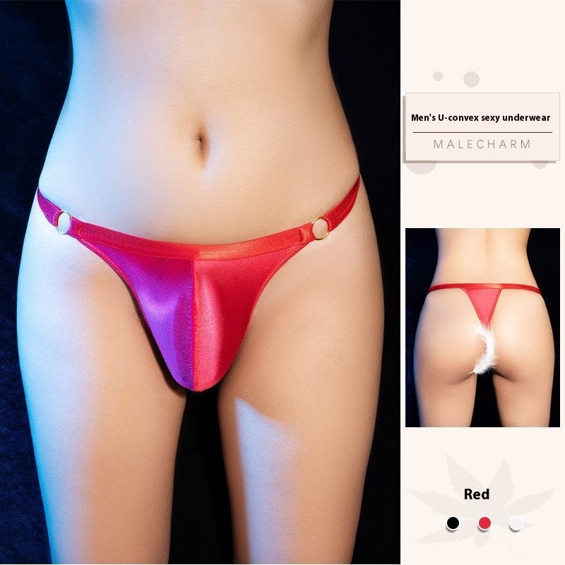 Binding Metal Ring Suspenders Three-point Men's Suit Sexy Underwear