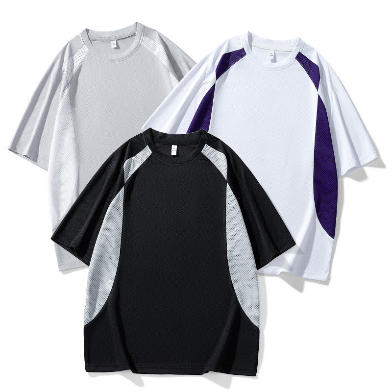 Running Fitness Apparel Sports Shirt Short Sleeves
