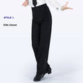 Mens Adult Latin Dance Pants Standard Modern Dance Pants Practice Wear For Adults And Children